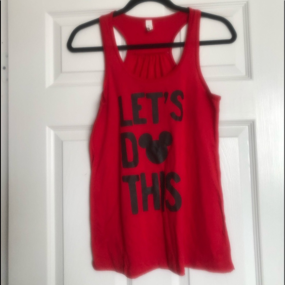 Disney racer back tank